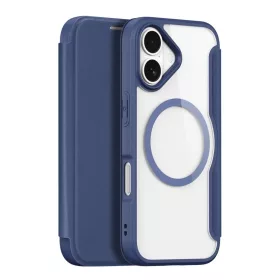   iPhone 17 Air Kék Dux Ducis Skin X Pro tok MagSafe-fel és pénztárcával