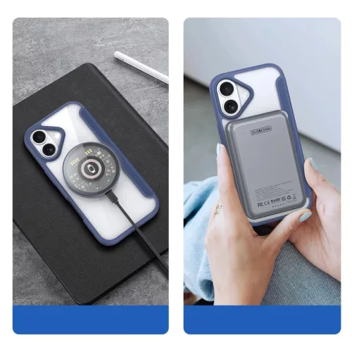  iPhone 17 Air Kék Dux Ducis Skin X Pro tok MagSafe-fel és pénztár-6971824153705 4 kép
