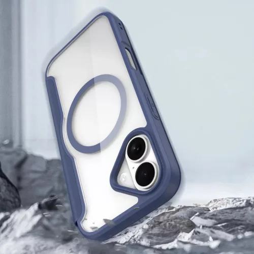  iPhone 17 Air Kék Dux Ducis Skin X Pro tok MagSafe-fel és pénztár-6971824153705 10 kép