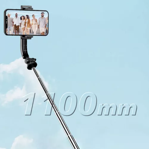 Selfie bot Dudao F18S 4 az 1-ben összecsukható állvány távirány�-6977196683901 4 kép