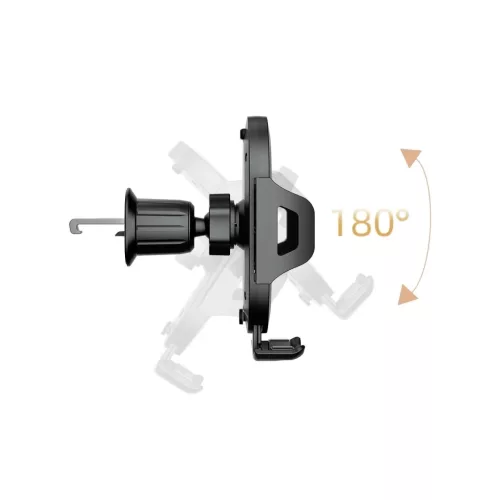 Dudao F2+ okostelefon tartó szellőzőre, befogós - fekete-6973687247348 3 kép