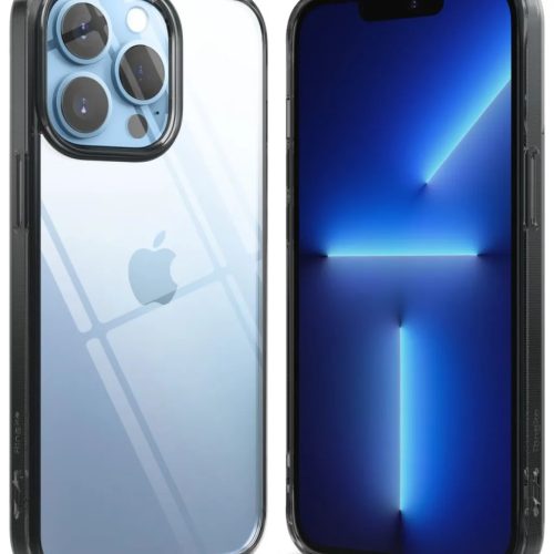 iPhone 13 Pro Max Ringke Fusion PC és TPU tok füstfekete (F553E53)-8809818842640 10 kép