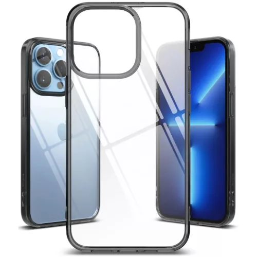iPhone 13 Pro Max Ringke Fusion PC és TPU tok füstfekete (F553E53)-8809818842640 8 kép