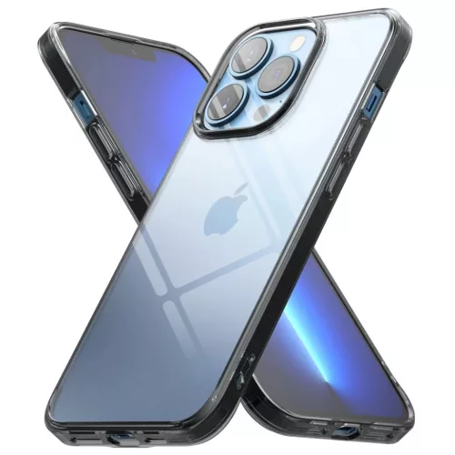 iPhone 13 Pro Max Ringke Fusion PC és TPU tok füstfekete (F553E53)-8809818842640 9 kép