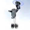 Dudao F5PRO+ autós telefontartó tapadókoronggal - fekete-6977196682386 6 kép
