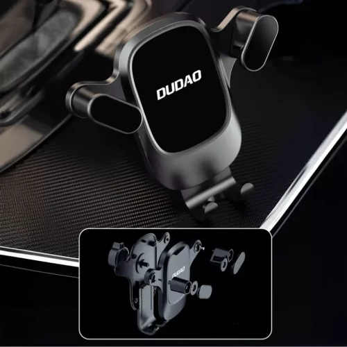 Dudao F5PRO+ autós telefontartó tapadókoronggal - fekete-6977196682386 8 kép