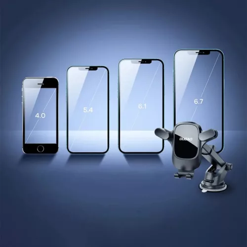Dudao F5PRO+ autós telefontartó tapadókoronggal - fekete-6977196682386 9 kép