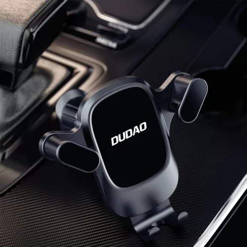 Dudao F5Pro szellőzőrácsra erősíthető autós telefontartó - fek-6977196681679 8 kép