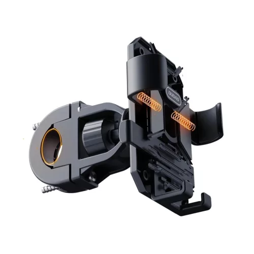 Biciklis/motoros telefontartó Dudao F7C - fekete-6973687247386 8 kép