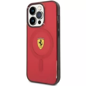 Ferrari FEHMP14XURKR iPhone 14 Pro Max 6.7" piros/piros keménytok Tra-3666339121006 2 kép