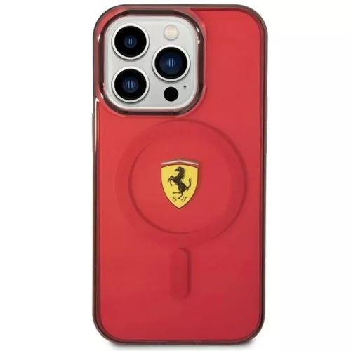 Ferrari FEHMP14XURKR iPhone 14 Pro Max 6.7" piros/piros keménytok Tra-3666339121006 3 kép