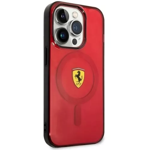 Ferrari FEHMP14XURKR iPhone 14 Pro Max 6.7" piros/piros keménytok Tra-3666339121006 4 kép