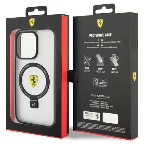 Ferrari FEHMP15LUSCAH iPhone 15 Pro 6.1" átlátszó kemény tok Ring -3666339170943 8 kép