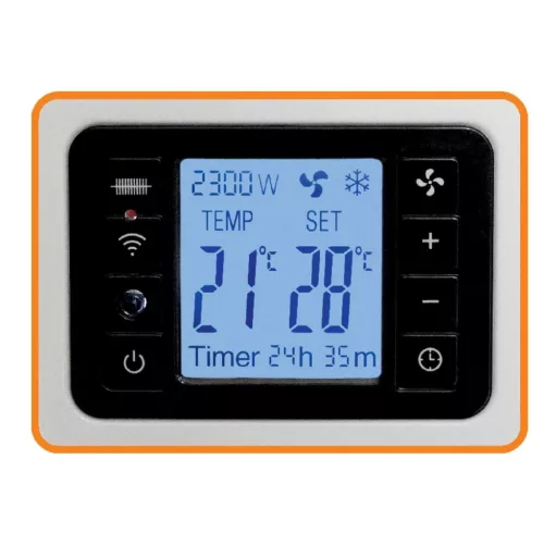 Home FK 350 WIFI szabadon álló SMART konvektor fűtőtest, 1000W/130-5999084949648 2 kép