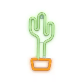 Forever Light Neon LED Kaktusz narancssárga zöld-5900495949370 4 kép