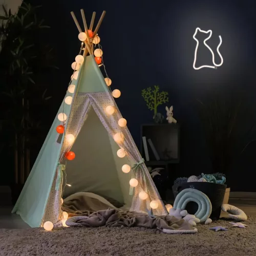 Forever Light Neon LED Cica melegfehér-5900495949356 7 kép