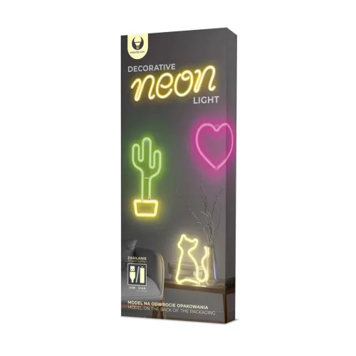 Forever Light Neon LED Villám piros-5900495949394 1 kép