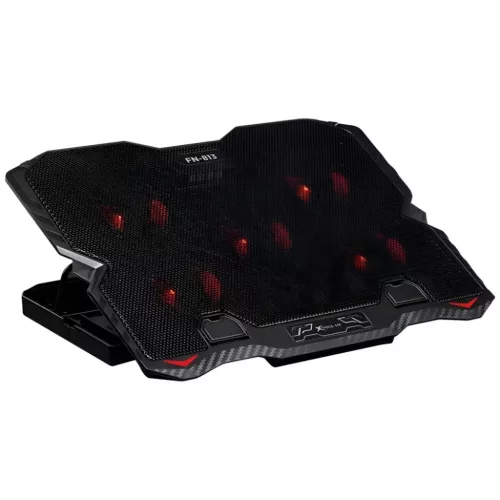 XTRIKE ME Laptop Hűtőpad Beépített Telefon Tartóval FN-813 Fekete-6932391928240 5 kép
