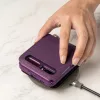 Samsung Galaxy Z Flip Ringke Folio Signature valódi bőr tok vállpá-8809716077793 5 kép