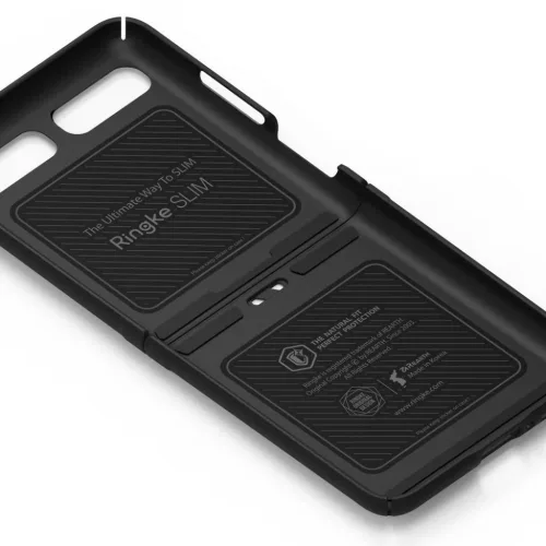 Samsung Galaxy Z Flip Ringke Folio Signature valódi bőr tok vállpá-8809716077793 9 kép