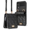 Samsung Galaxy Z Flip 3 Ringke Folio Signature valódi bőr tok vállp-8809848200465 15 kép