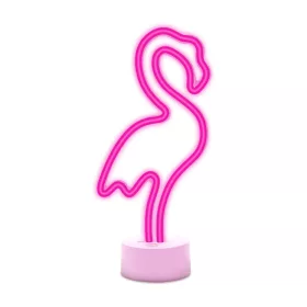 Neon LED állvánnyal FLAMINGO rózsaszín USB-C FSC-11 Forever Light-5900495048271 1 kép