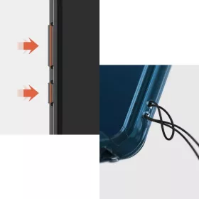 Ringke Fusion LG G8 ThinQ áttetsző tok-8809659043190 2 kép
