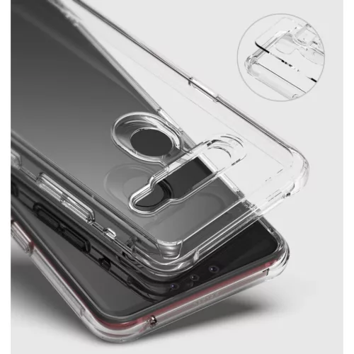 Ringke Fusion LG G8 ThinQ áttetsző tok-8809659043190 3 kép
