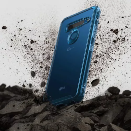 Ringke Fusion LG G8 ThinQ áttetsző tok-8809659043190 4 kép
