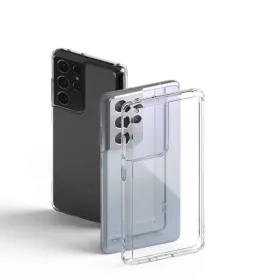 Samsung S21 Ultra Ringke Fusion PC és TPU tok Clear átlátszó (FSSG-8809758109827 2 kép