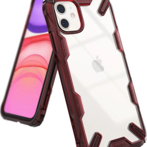 iPhone 11 Pro tok Ruby Red Ringke Fusion X-8809688891533 7 kép