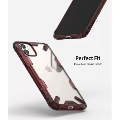 iPhone 11 Pro tok Ruby Red Ringke Fusion X-8809688891533 3 kép