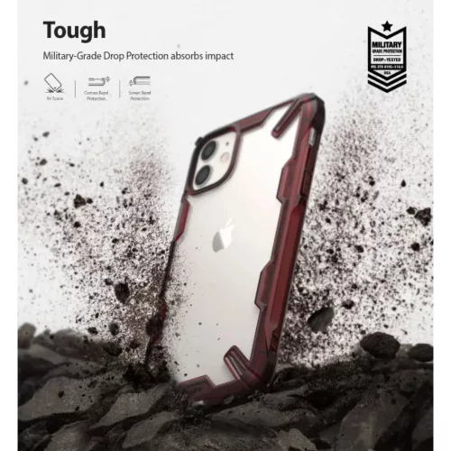 iPhone 11 Pro tok Ruby Red Ringke Fusion X-8809688891533 4 kép