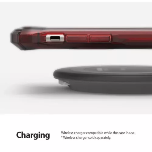 iPhone 11 Pro tok Ruby Red Ringke Fusion X-8809688891533 6 kép