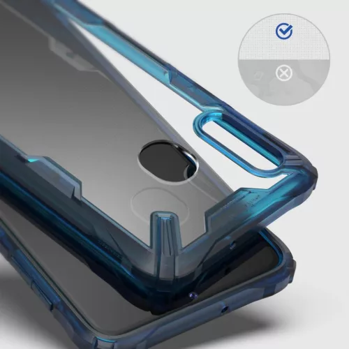 Ringke Fusion X PC tok TPU kerettel Samsung A30 fekete színben-8809659044029 5 kép