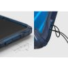 Samsung A30 tok Ringke Fusion X PC TPU kerettel kék színben-8809659044050 2 kép