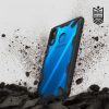 Samsung A30 tok Ringke Fusion X PC TPU kerettel kék színben-8809659044050 4 kép