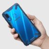 Samsung A30 tok Ringke Fusion X PC TPU kerettel kék színben-8809659044050 6 kép