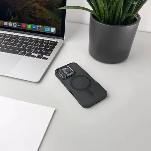  Samsung Galaxy S26 Ultra fekete Fashion tok MagSafe tok-5907769381751 6 kép