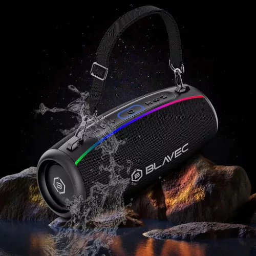 Blavec Hordozható Bluetooth Hangszóró TWS WS-02 Bassbox - 120W (WS0-5900217455073 5 kép