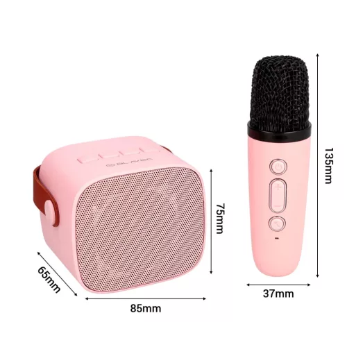 Blavec Hordozható Bluetooth Hangszóró WS-07 Karaoke Parti - 5W 2 mi-5900217504047 7 kép