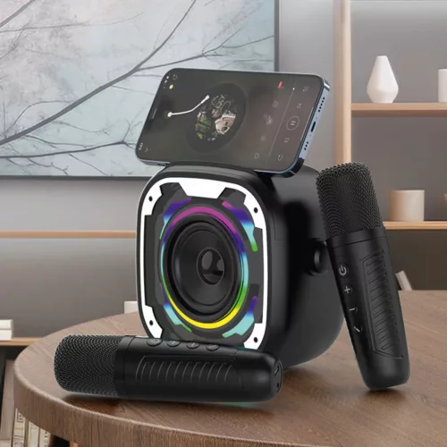 Blavec Hordozható Bluetooth Hangszóró WS-08 Karaoke Idol - 8W két -5900217504054 6 kép