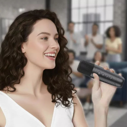 Blavec Hordozható Bluetooth Hangszóró WS-08 Karaoke Idol - 8W két -5900217504054 8 kép
