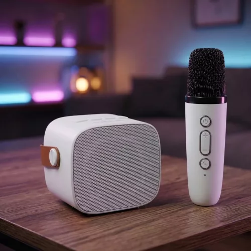 Blavec Hordozható Bluetooth Hangszóró WS-07 Karaoke Party - 5W két-5900217504061 5 kép
