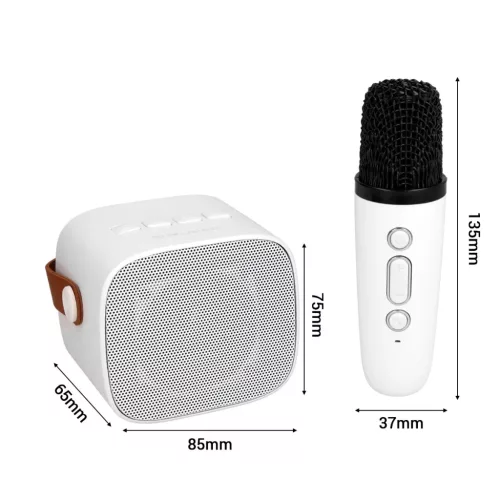 Blavec Hordozható Bluetooth Hangszóró WS-07 Karaoke Party - 5W két-5900217504061 7 kép