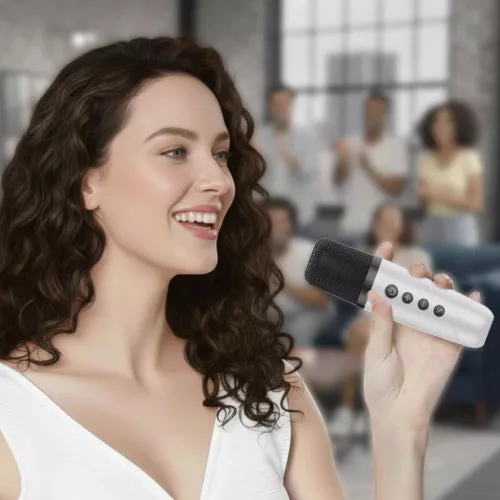 Blavec Hordozható Bluetooth Hangszóró WS-08 Karaoke Idol - 8W 2 mik-5900217504078 8 kép