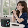 Blavec Hordozható Bluetooth Hangszóró WS-09 Karaoke Szórakozás - -5900217504221 6 kép