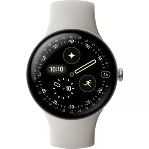 Google Pixel Watch 4, 45mm, Porcelain GA09308-EU-840353933743 2 kép