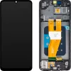 LCD kijelző modul Samsung Galaxy A05 A055, fekete