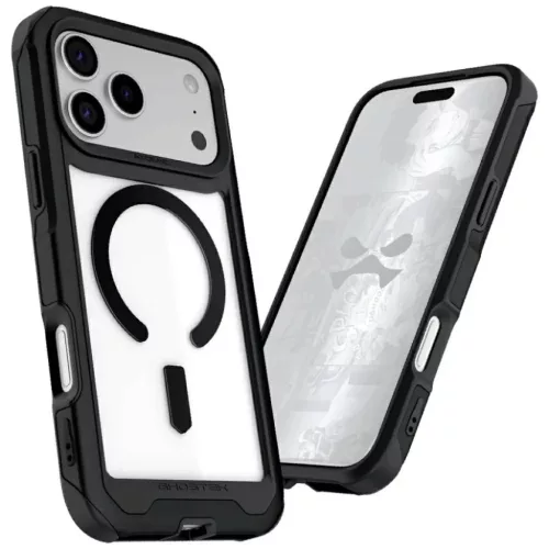 iPhone 17 Pro Max Ghostek Atomic Slim MagSafe fekete tok-840235314622 2 kép